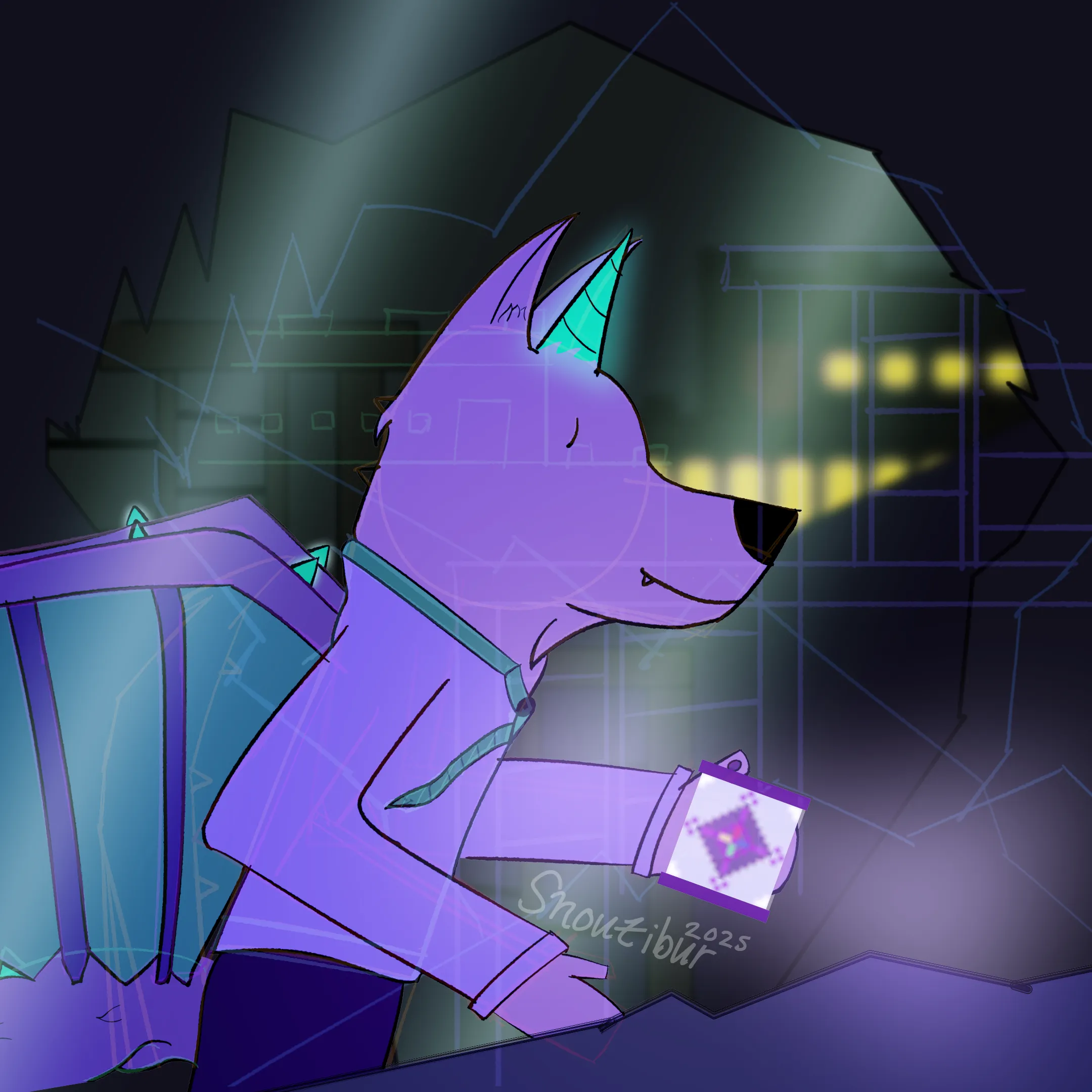 final sketch overlay